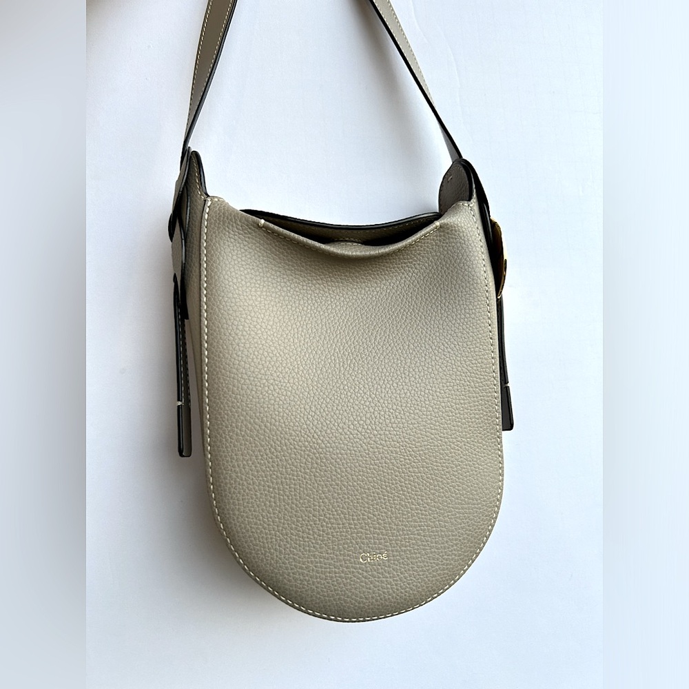 NWOT Chloe Darryl Phone Pouch Crossbody in Motty Grey - Picture 8 of 15
